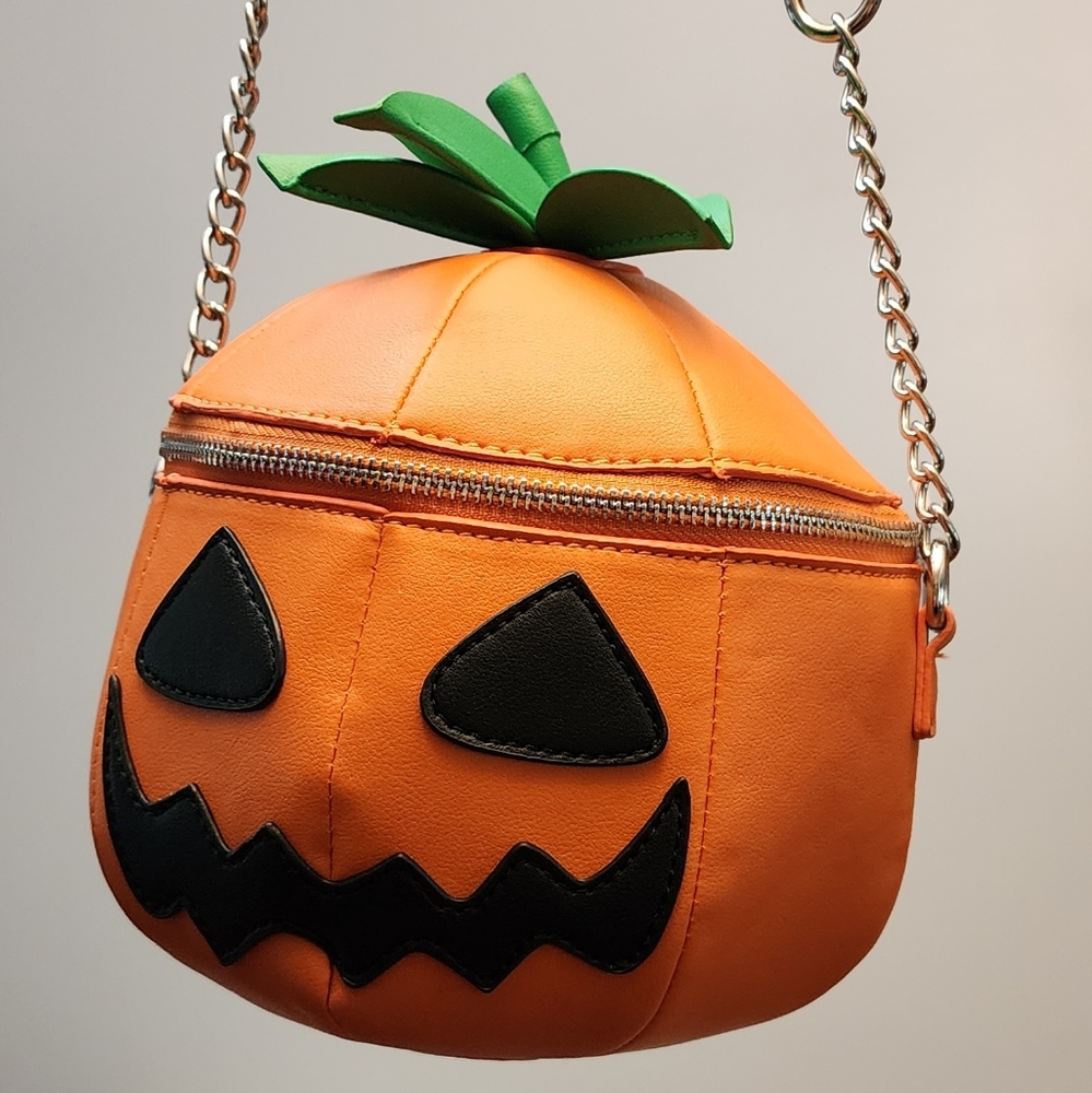 MAD Engine Jack O Lantern Purse
